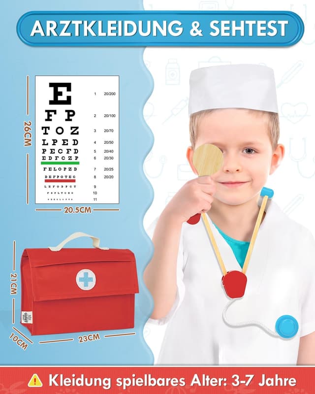 Thumbnail 4 de Lehoo Castle Arztkoffer 23 Teile