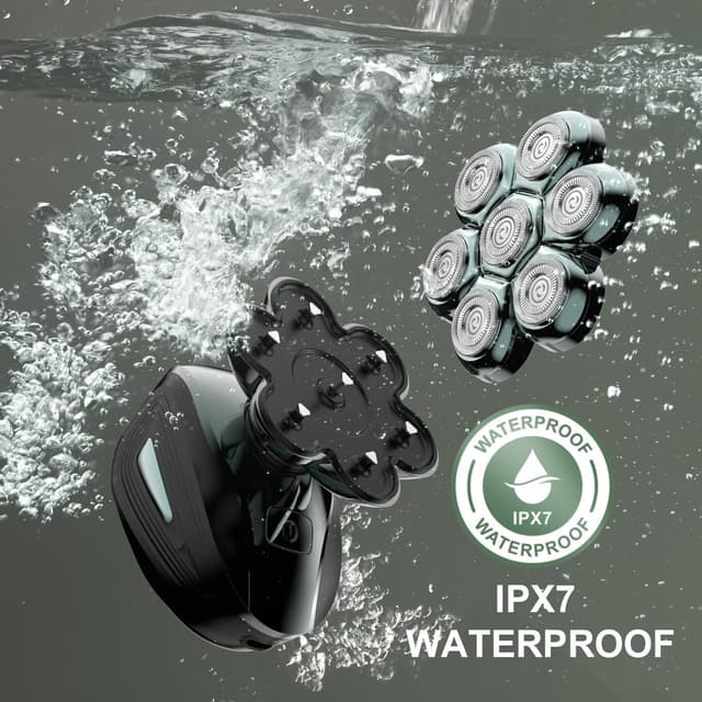 Thumbnail 5 de Cyruzi 7D Floating Head Shaver for Bald Men