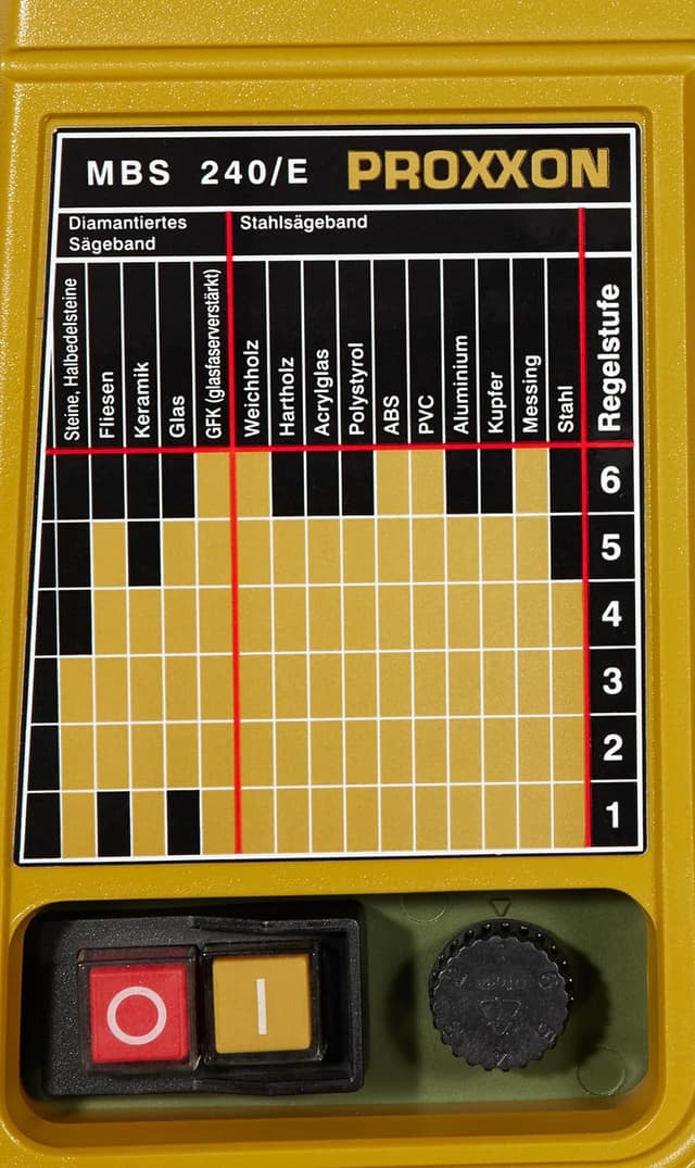 Thumbnail 5 de PROXXON 2227172 Sierra de Cinta mbs 240/e Verde