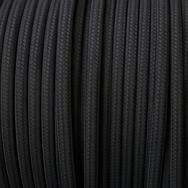 Detalle 2 de smartect Cable Textil 5 m Negro