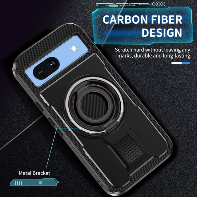 Thumbnail 6 de Tuvror Hülle Pixel 8A mit 360° Ring