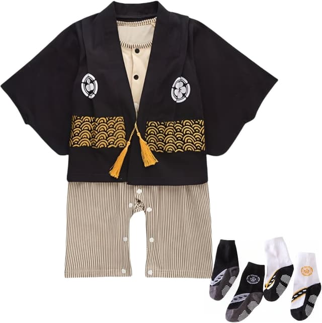 Thumbnail 6 de KRUIHAN kimono bimbo in cotone 9-36 mesi