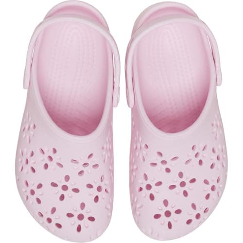 Thumbnail 3 de Crocs Classic Floral Cut Out Clog T 20/21 EU, Zueco unisex rosa