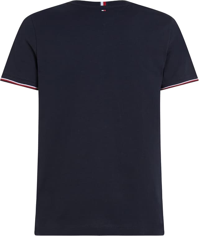 Thumbnail 5 de Tommy Hilfiger Tipped Tee Azul para Hombre 👕 - XL