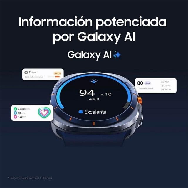 Detalle de Samsung Galaxy Watch Ultra LTE 😎 Gris Titanio 2025