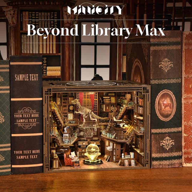 Thumbnail 5 de MiniCity Book Nook Kit mit LED-Licht ⚙