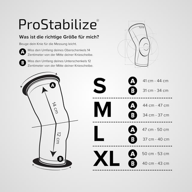 Detalle 1 de ProStabilize Core Kniebandage XL