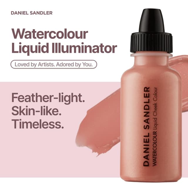 Detalle de Daniel Sandler Watercolour Flüssigkeit für Buchmaler (15 ml) – Rosen/Glühen