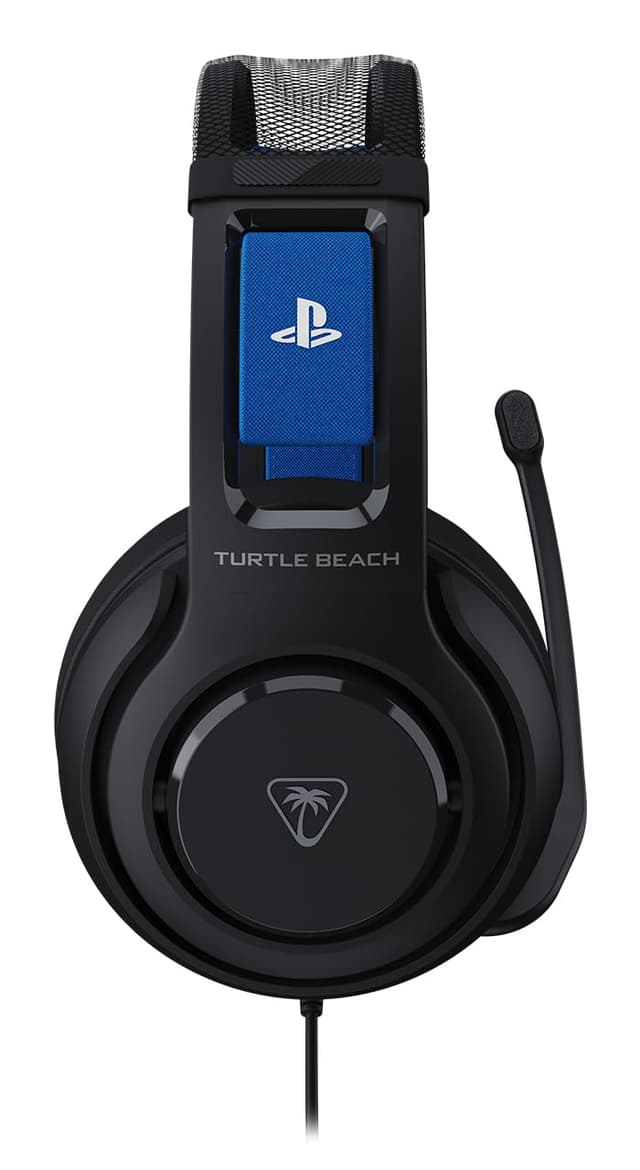 Detalle 2 de Turtle Beach Atlas 200 Wired Gaming Headset für PS5 und PS4 (offiziell lizenziert) – Schwarz