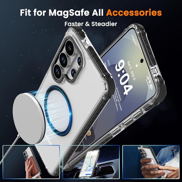 Thumbnail 4 de DeerLamn Strong Magnetic Case for Galaxy S26 Ultra