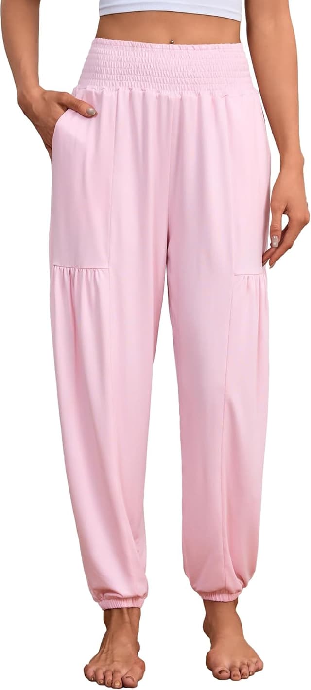Detalle de Famulily Women's Lightweight Harem Pants
