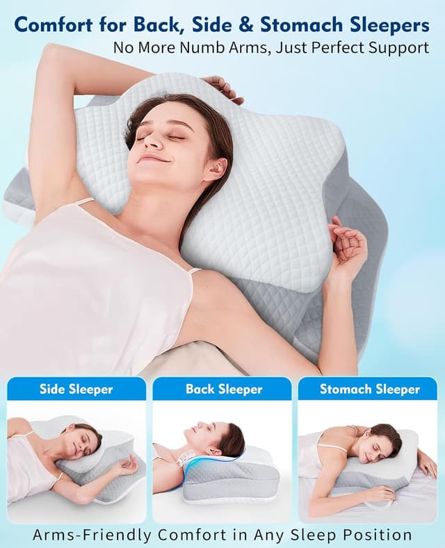 Thumbnail 5 de Hydomi Cervical Memory Foam Adjustable Orthopaedic Pillow
