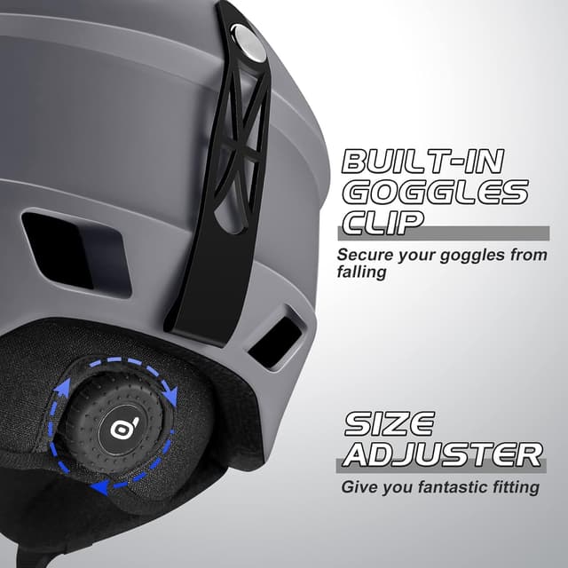 Thumbnail 4 de Odoland Ski Helmet and Goggles Set