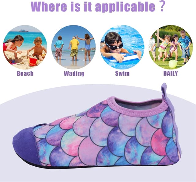 Detalle de outfit spring Scarpe da spiaggia bambini slip-on da acqua rapida asciugatura antiscivolo