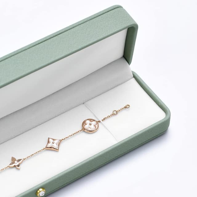 Detalle 2 de Papten Caja de Joyeros para Collares y Pulseras 💚