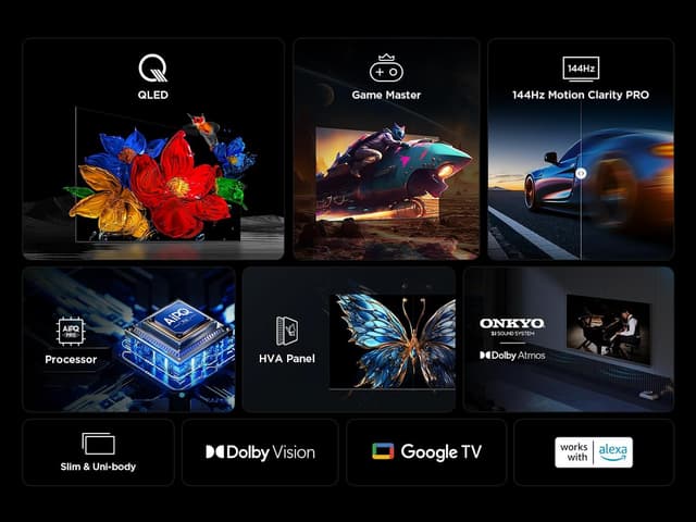 Thumbnail 3 de TCL 55T8C 55" QLED 4K HDR TV