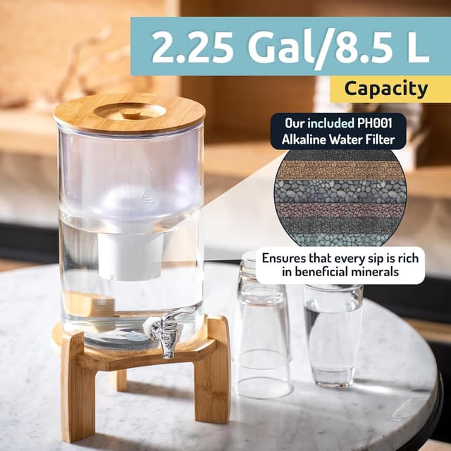 Thumbnail 6 de pH Recharge alkaline water filter 2.25 gal jug