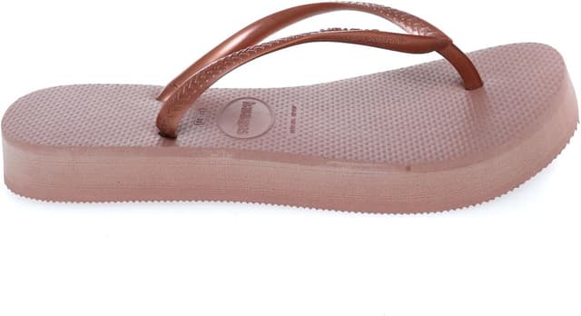 Detalle de Havaianas Slim Flatform : tongs fines à plateforme de 2,5 cm, confort et accroche au quotidien