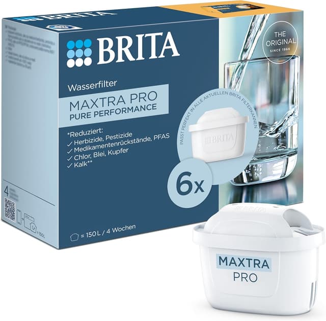 Imagen de BRITA MAXTRA PRO Pure Wasserfilterkartusche 6er-Pack en OfertitasTOP