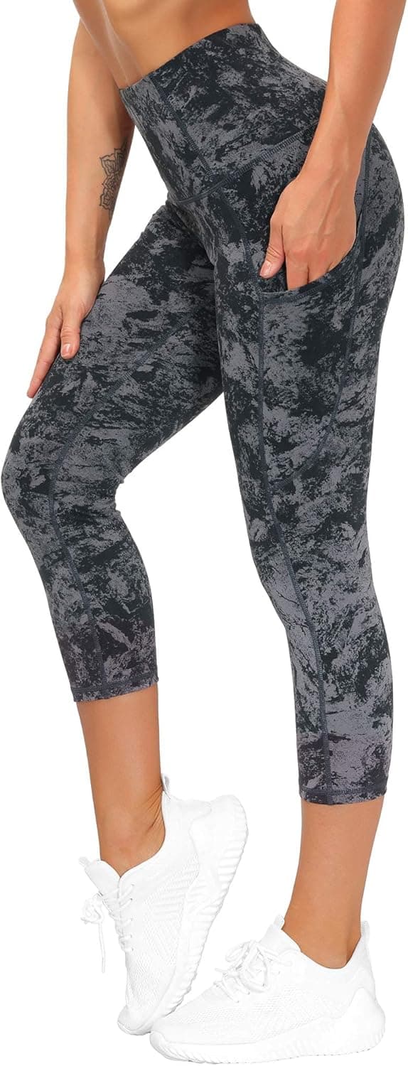 Detalle de THE GYM PEOPLE High Waist Yoga Capris