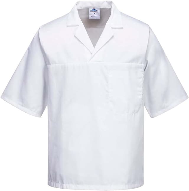 Detalle de Portwest Bakers Shirt bianca 3XL manica corta