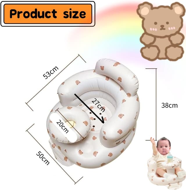 Detalle 2 de Baby Inflatable Seat 3–36 Months Infant Seat