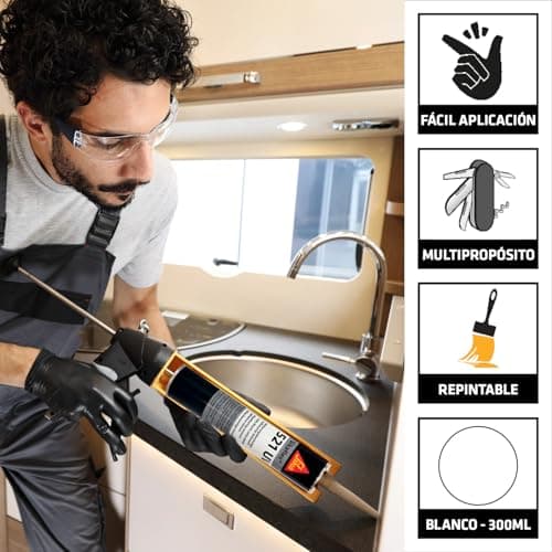 Thumbnail 1 de SIKA Sikaflex 521 UV sellador poliuretano híbrido 300 ml 🛠️