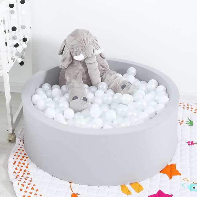 Detalle de GOGOSO Ball Pit Balls for Toddlers & Kids (BPA-Free, BPA-Free Soft Plastic) — 2.15-inch pastel play balls