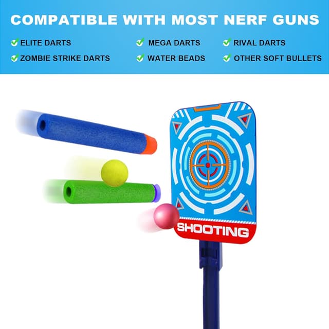 Thumbnail 4 de Diana electrónica con pistola y 20 dardos 20 piezas