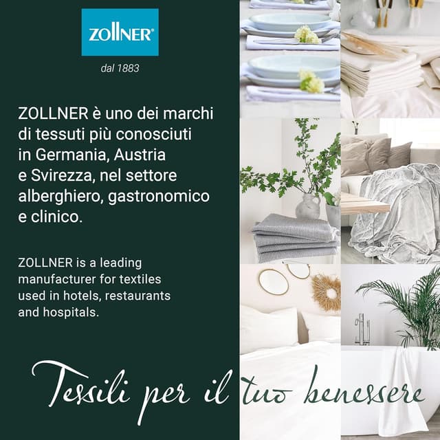 Thumbnail 6 de ZOLLNER 10 strofinacci cucina in cotone 50x70