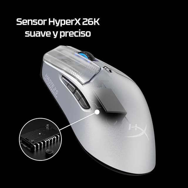 Thumbnail 5 de HyperX Pulsefire Haste 2 S 🎮 Ratón inalámbrico ultra-ligero 64g