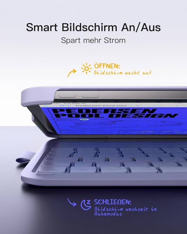 Thumbnail 4 de Inateck iPad Hülle mit Tastatur 11 Zoll