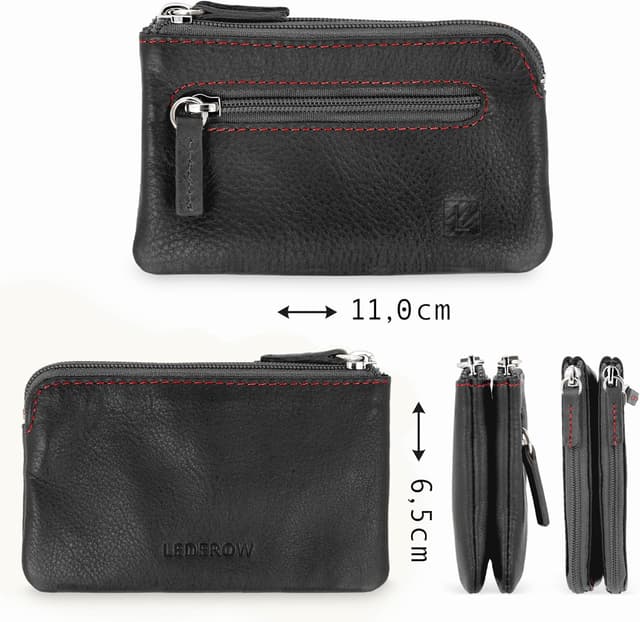 Detalle 2 de Lederow XXL Schlüsseltasche aus echtem Leder