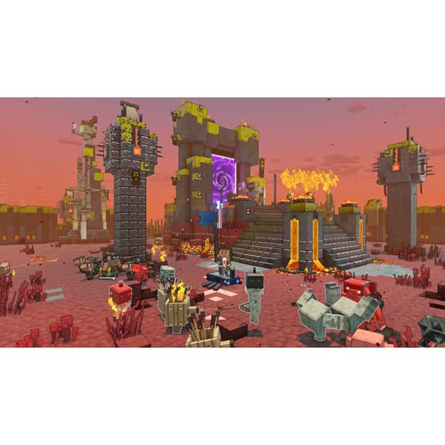 Detalle de Minecraft Legends Deluxe Edition para Nintendo Switch (meridiem-games)