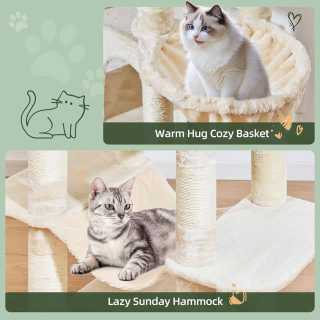 Detalle de Taoqimiao Cat Tree 180cm for big cats