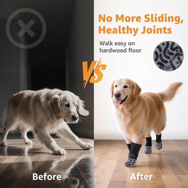 Detalle de Dog paw socks for traction, Size XS