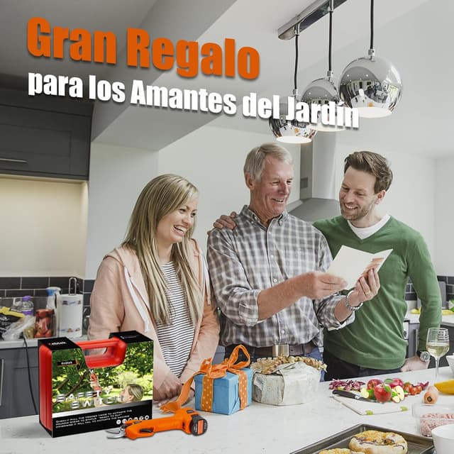 Thumbnail 8 de Kebtek Tijeras de Podar Eléctricas Profesionales ⚡ 25mm