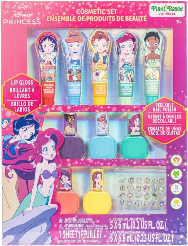 Detalle de Disney Princess Set de Maquillaje para niños 3+
