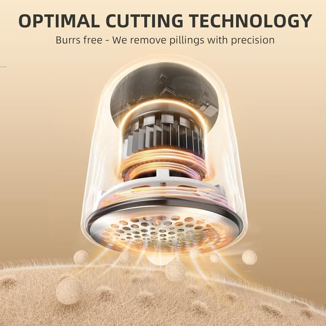 Thumbnail 5 de Fabric Shaver 6-blade Rechargeable Lint Remover