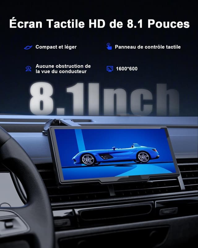 Detalle 1 de Avylet 8,1'' CarPlay Voiture