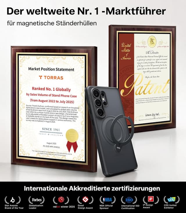 Detalle 2 de TORRAS Ostand Q3 Spin Hülle S26 Ultra