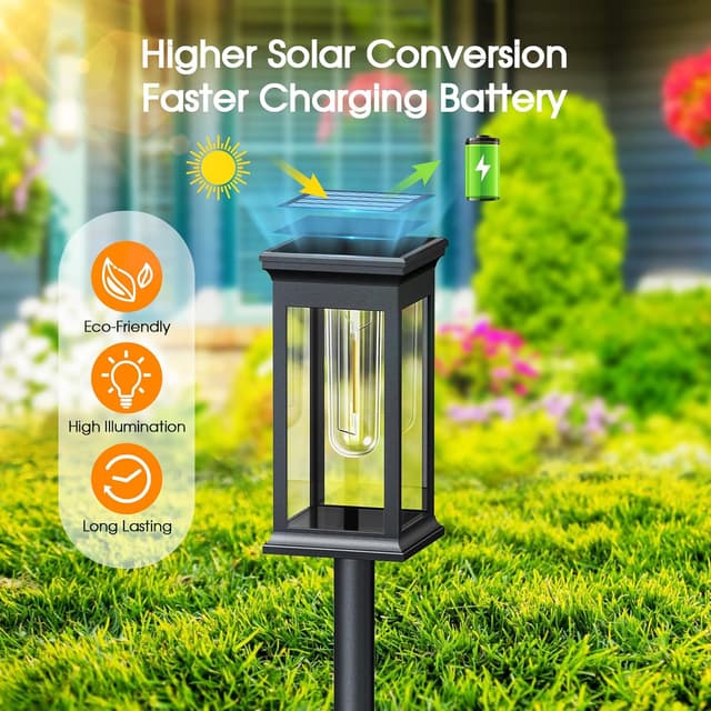 Thumbnail 4 de KOOPER Solar Lights Outdoor Garden 4 Pack ⌁ (but must end with emoji)
KOOPER Solar Lights Outdoor Garden 4 Pack