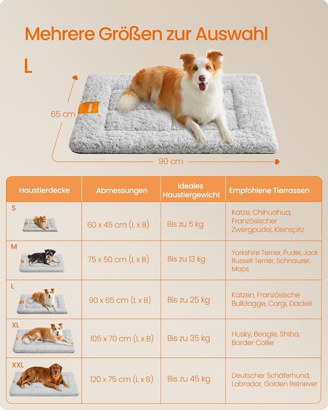 Thumbnail 4 de Feandrea PPB002G01 Hundedecke 90 x 65 cm