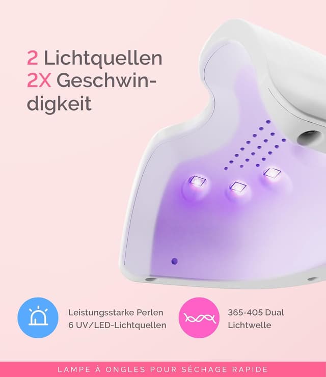 Detalle 2 de MelodySusie P-ART06F Kleine UV Lampe