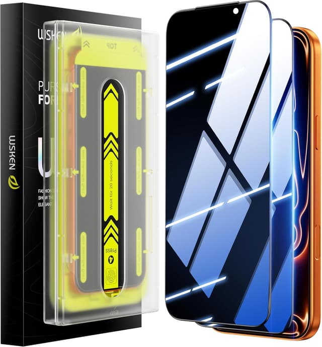 Imagen de WSKEN iPhone 17 Pro Privacy Screen Protector 9H en OfertitasTOP