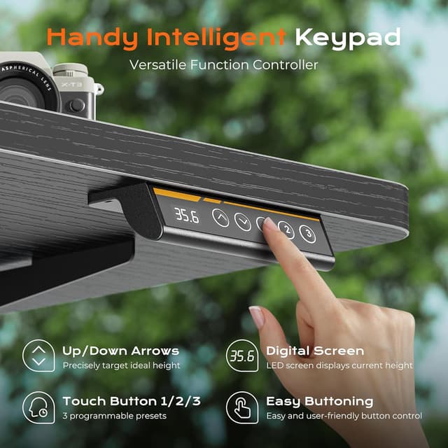 Thumbnail 4 de Huuger 55 x 28 Electric Standing Desk, 27.6" Deep