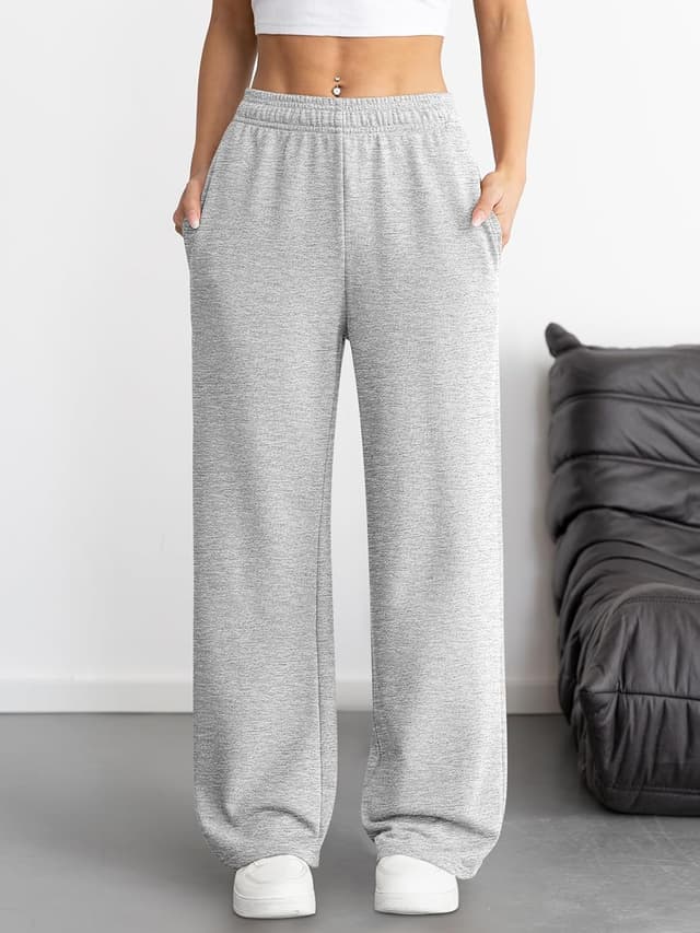 Detalle 2 de ATHMILE Wide Leg Sweatpants