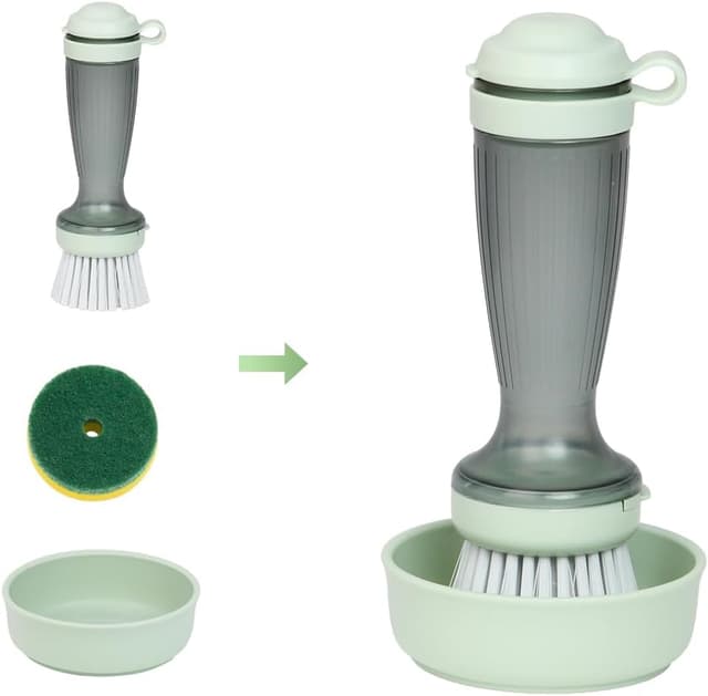 Thumbnail 5 de CQT Dish Brush with Soap Dispenser