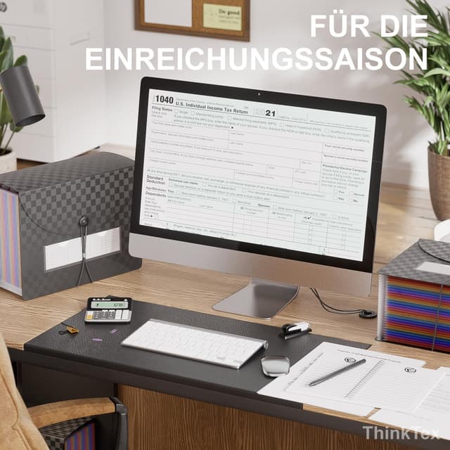 Thumbnail 5 de ThinkTex Dokumentenmappe A4 26 Taschen