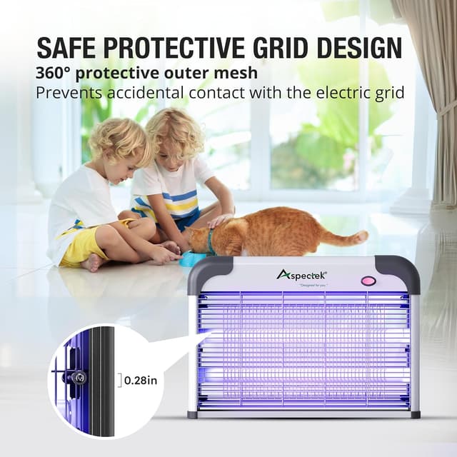 Thumbnail 6 de ASPECTEK Fly Catcher 20W Bug Zapper